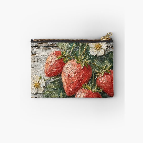 Aperçu de l'œuvre Décoration de caisses à fruits vintage – Fraises créée et vendue par LuluLeb.