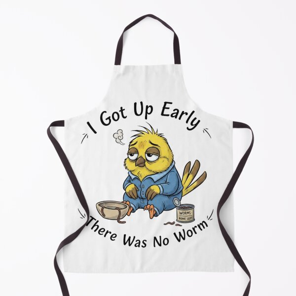 Item preview, I Got Up Early There Was No Worm 3 designed and sold by Positive&FunnyThings.