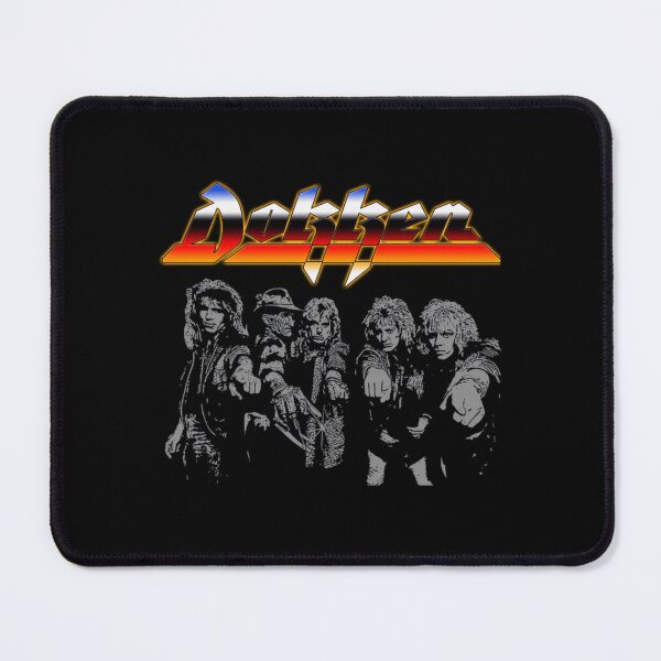 Item preview, Dokken Glam Metal Retro Band Portrait Design designed and sold by keejud.