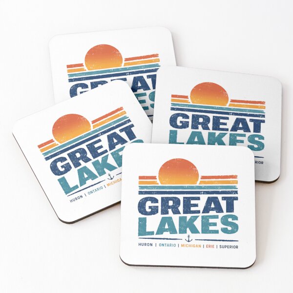 Item preview, Great Lakes Michigan Huron Ontario Erie Superior Lake Life Lover designed and sold by Star3NowForMe.