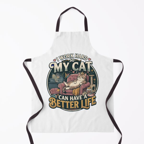 Item preview, I Work Hard So My Cat Can Have A Better Life designed and sold by joetrade.
