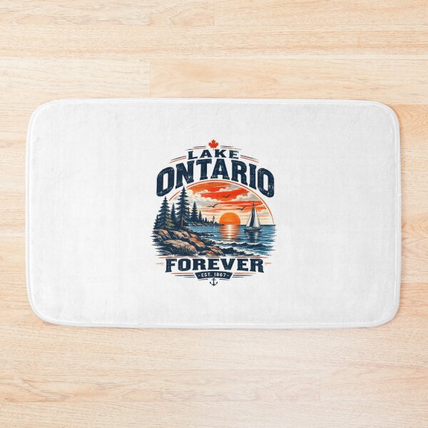 Item preview, The Great Lake Ontario Forever Est. 1867 Canadian Great Lakes Lover Nautical Travel designed and sold by Star3NowForMe.