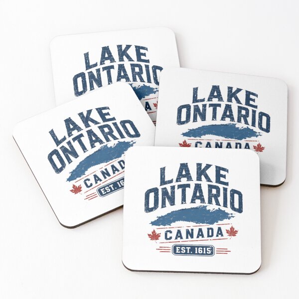 Item preview, Lake Ontario Canada Est. 1615 Canadian Heritage Travel Souvenir designed and sold by JonesFlora2025.