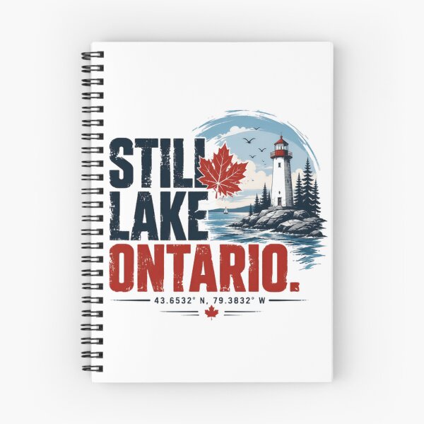 Item preview, Still Lake Ontario Canada Province Traveler Vacationer designed and sold by Star3NowForMe.
