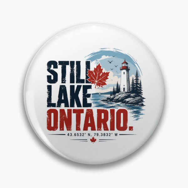 Item preview, Still Lake Ontario Canada Province Traveler Vacationer designed and sold by Star3NowForMe.