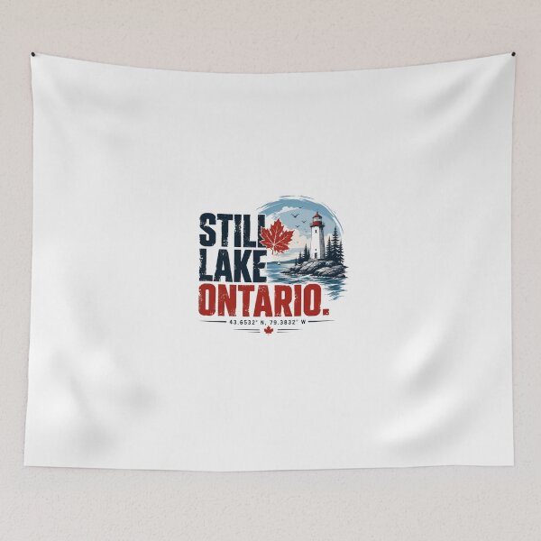 Item preview, Still Lake Ontario Canada Province Traveler Vacationer designed and sold by Star3NowForMe.