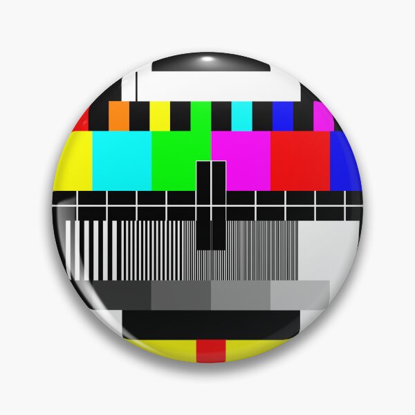 Item preview, Retro TV Test Card Graphic PM5544 Aesthetic designed and sold by eMKa82.