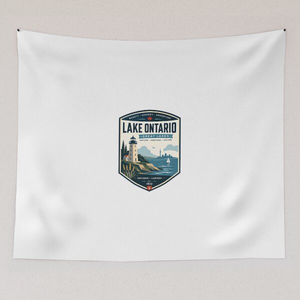 Item preview, Lake Ontario Great Lakes Ontario Canada Travel Heritage designed and sold by JonesFlora2025.