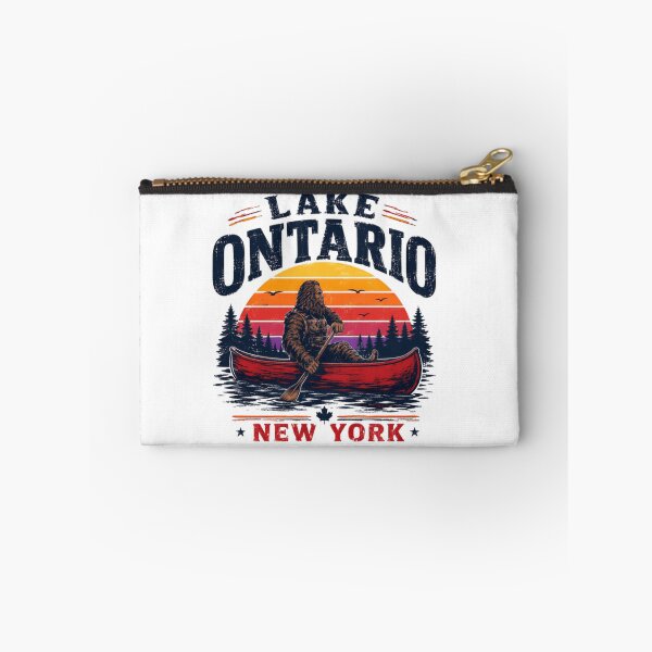 Item preview, Lake Ontario New York Bigfoot Canoeing Outdoor Adventure designed and sold by JonesFlora2025.