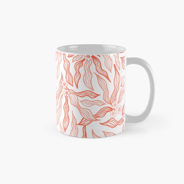 Item preview, Beech Tree - Coral Red designed and sold by Fabricatemyart.