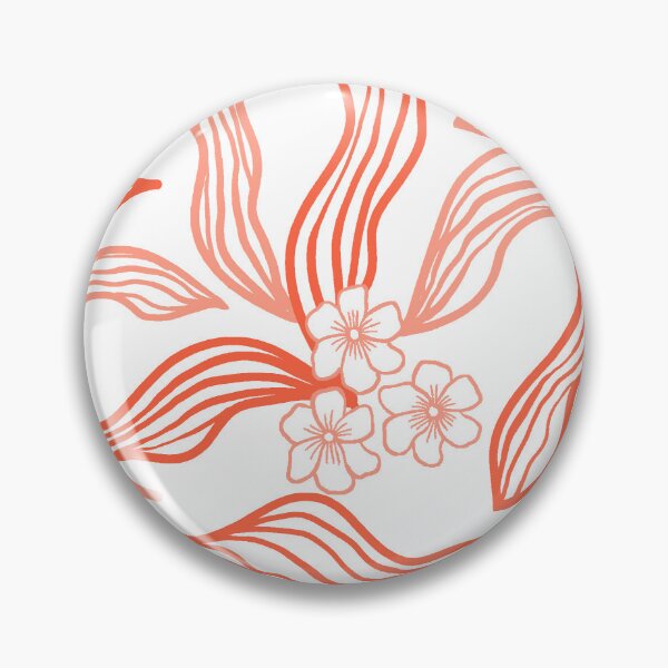 Item preview, Beech Tree - Coral Red designed and sold by Fabricatemyart.