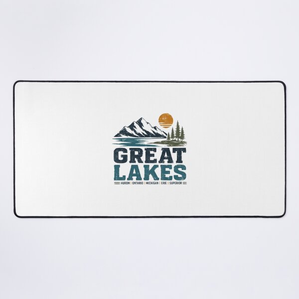 Item preview, Great Lakes Huron Ontario Michigan Erie Superior Lake Life Explorer designed and sold by Star3NowForMe.