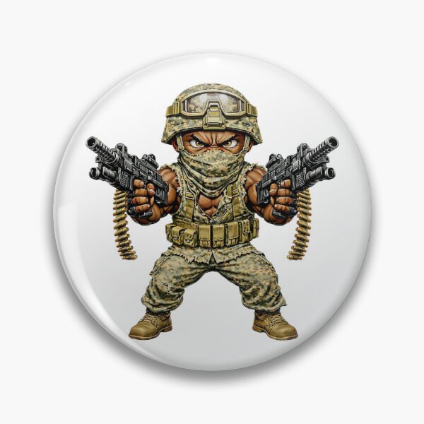 Item preview, US Military Rogue Gunner: Li'l Soldiers Collection  designed and sold by EscapeArtist13.