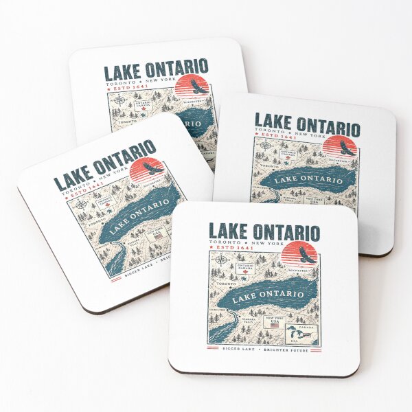 Item preview, Lake Ontario Great Lakes Canada New York Travel Souvenir designed and sold by JonesFlora2025.