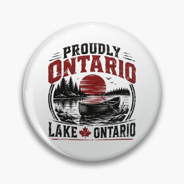 Item preview, Proudly Ontario Lake Ontario Canada Province Outdoors Travel designed and sold by Star3NowForMe.