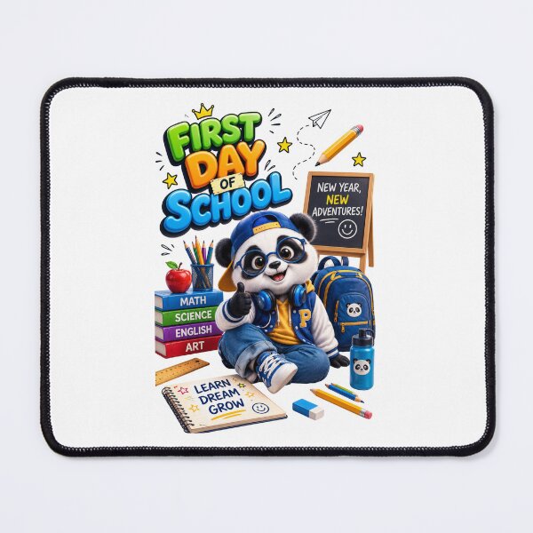 Item preview, First Day of School Panda designed and sold by M.Store.