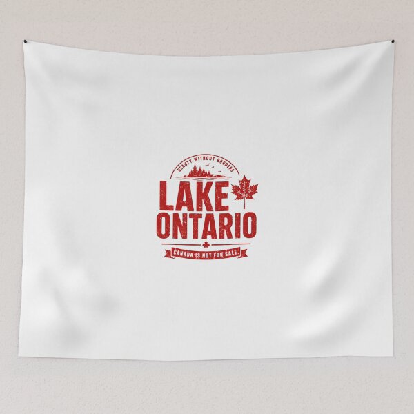 Item preview, Lake Ontario Beauty Without Borders Canada Is Not For Sale. Canadian Ontario Lake Lover Travel Gift designed and sold by JonesFlora2025.