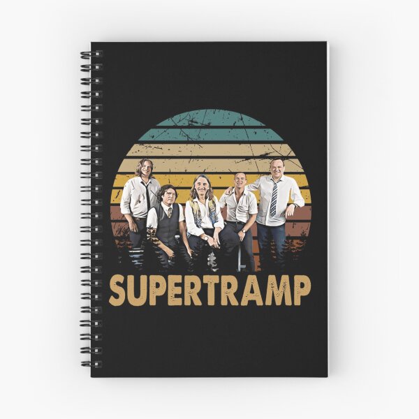 Item preview, Supertramp Minimal Retro Sunset Rock Design designed and sold by keejud.