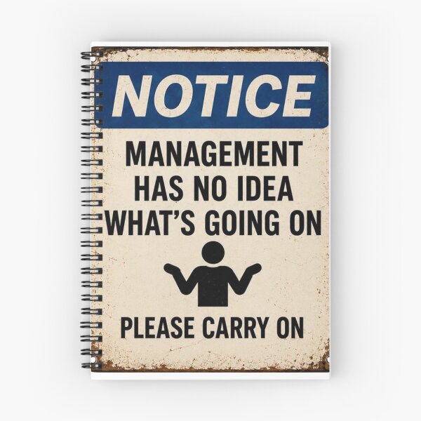 Item preview, Management Has No Idea What is Going On designed and sold by TheHodgePodge.