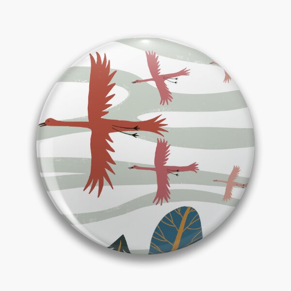 Item preview, Cranes flying away designed and sold by byArek.