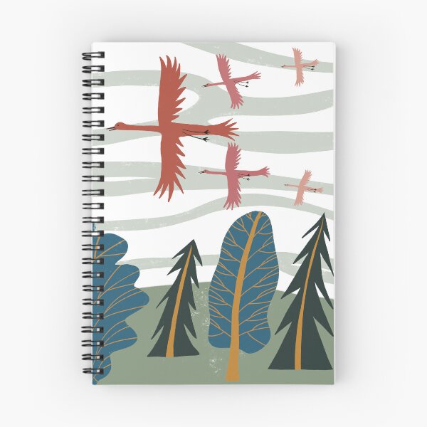 Item preview, Cranes flying away designed and sold by byArek.