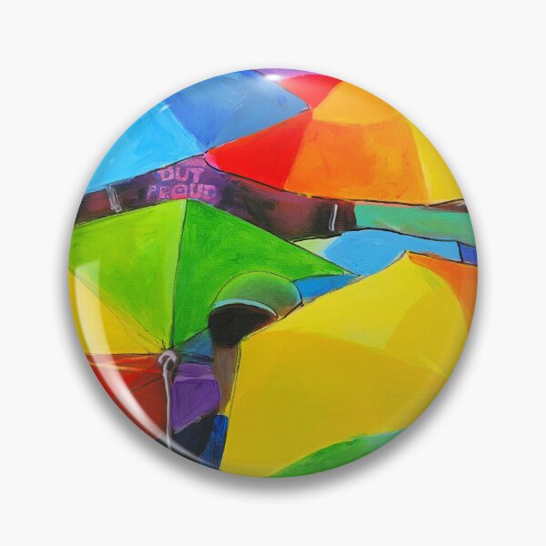 Item preview, Rainbow Umbrellas On Parade designed and sold by RDRiccoboni.