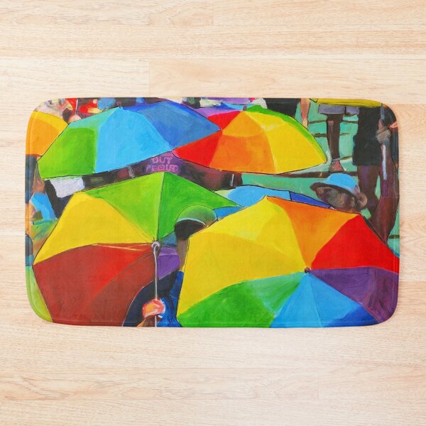 Item preview, Rainbow Umbrellas On Parade designed and sold by RDRiccoboni.