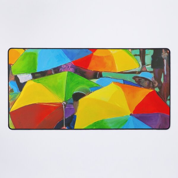 Item preview, Rainbow Umbrellas On Parade designed and sold by RDRiccoboni.