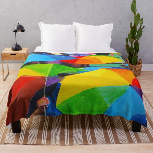 Item preview, Rainbow Umbrellas On Parade designed and sold by RDRiccoboni.
