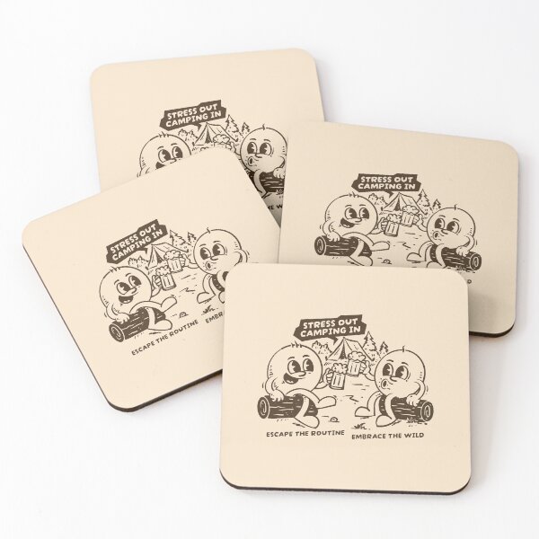 Item preview, Stress Out Camping In – Funny Camping Adventure Design designed and sold by adipra.