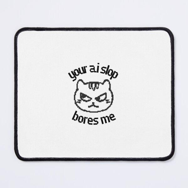 Item preview, Your A.I Slop Bores Me Cat Sticker designed and sold by rilamofushop.