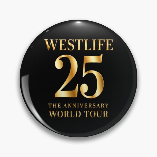 Item preview, Westlife 25th Anniversary Tour designed and sold by speakmanArt.