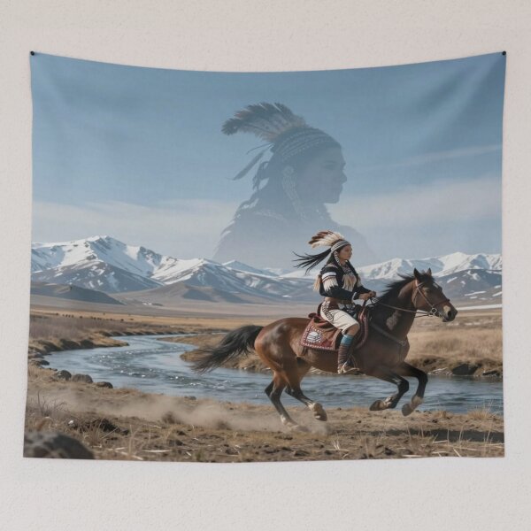 Item preview, Heritage Plains Spirit Journey designed and sold by FotoworldEdel.