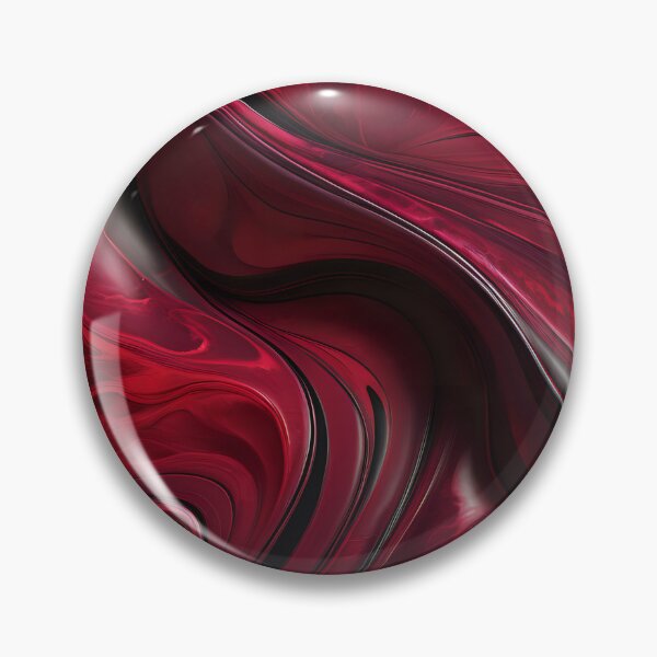 Item preview, Dark Scarlet Waves Shaped by Endless Fluid Motion. designed and sold by MissYouONLY.