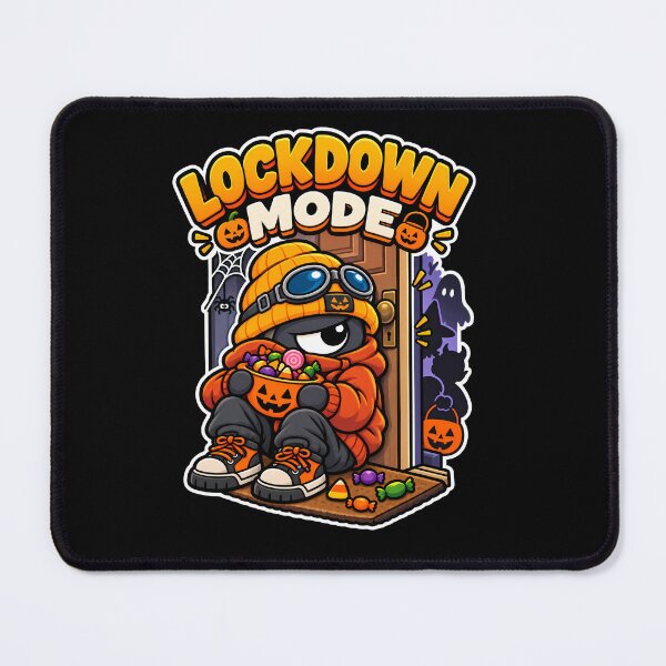 Item preview, Lockdown Mode Introvert Halloween Blob designed and sold by IdentityinInk.
