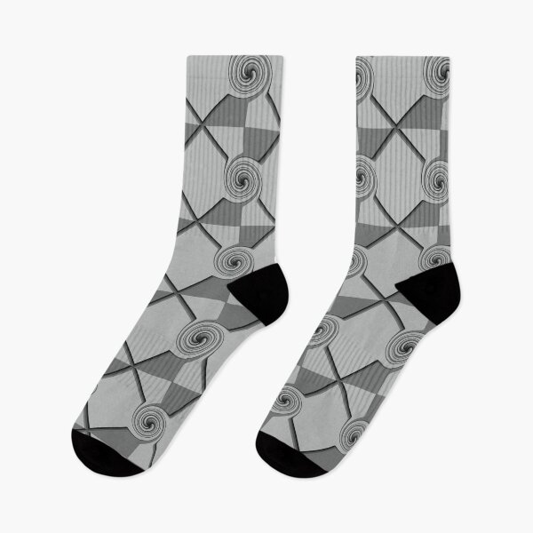 Item preview,  Minimalist geometric grey abstract art designed and sold by Sock Garden.