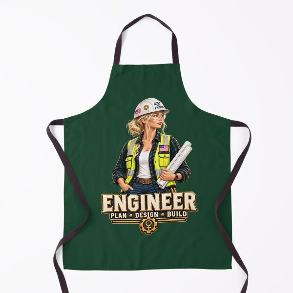Item preview, Female Engineer – Plan Design Build | Women in Engineering designed and sold by HO•Designs.