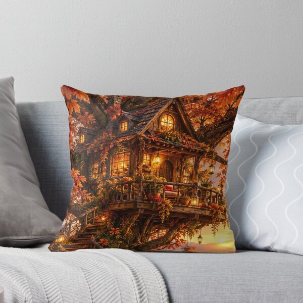 Item preview, Enchanted Autumn Treehouse ?? designed and sold by Gold&pixels.