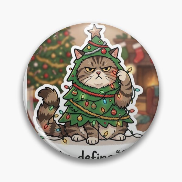 Item preview, Santa Define Good Funny Cat Christmas designed and sold by shoppypod.