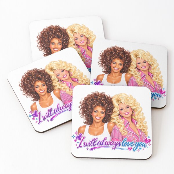Item preview, Whitney Houston Dolly Parton Tribute designed and sold by OuterFuselage.