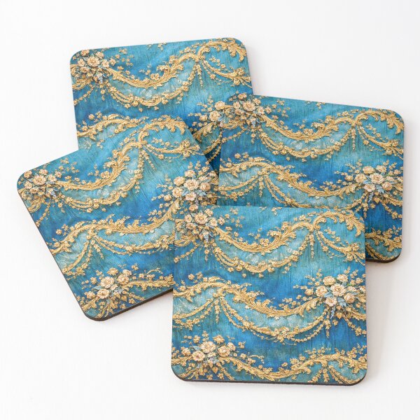 Item preview, Golden Rococo wave splendor designed and sold by Sigtrix.