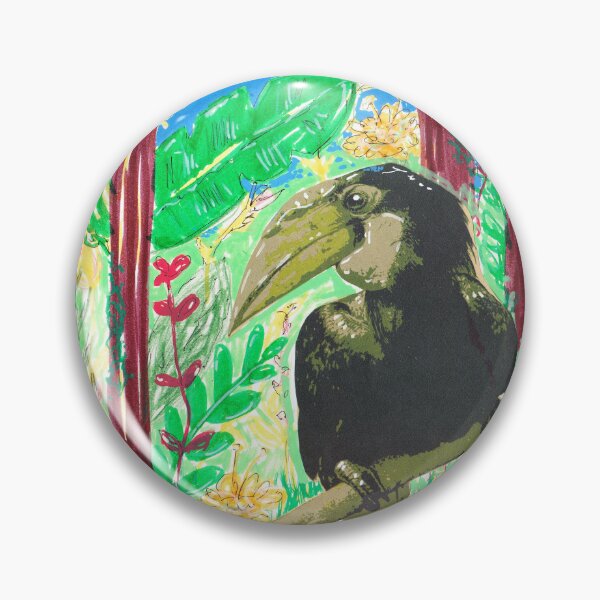Item preview, Toucan in the Rainforest designed and sold by emzillustration.