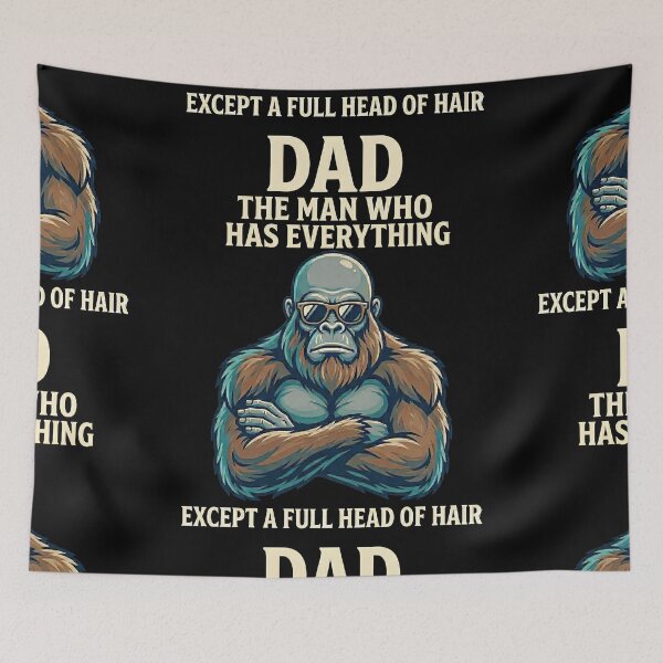 Item preview, Bald Dad Gorilla designed and sold by Art-Max.