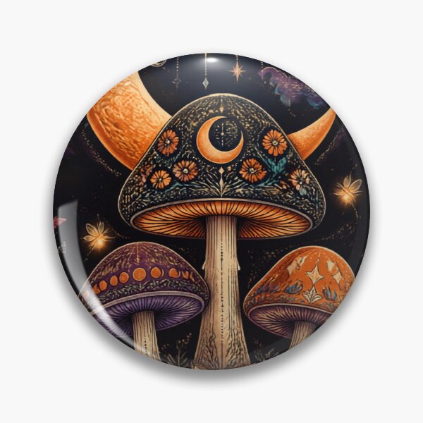 Aperçu de l'œuvre Rêves de champignons au clair de lune créée et vendue par UCDesigns.