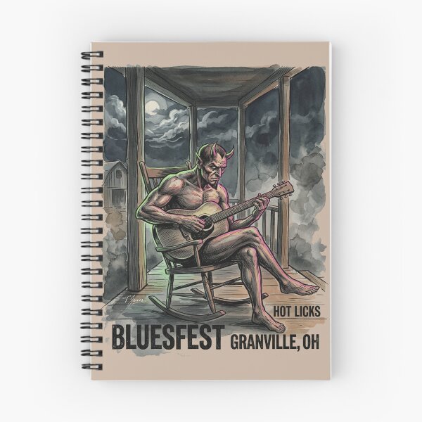 Item preview, Hot Licks Bluesfest Granville, Ohio designed and sold by Travis-James.