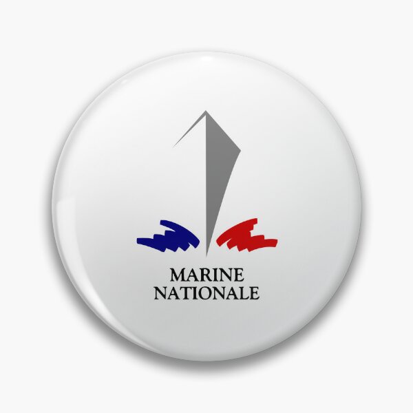 Item preview, French Navy La Royale Minimalist Emblem designed and sold by Aaronpolt.