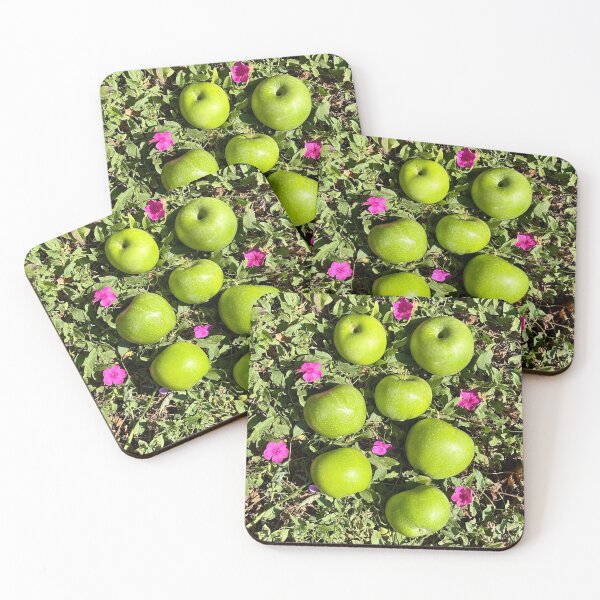 Item preview, Granny Smith Apple on Grass designed and sold by happytraveller1.