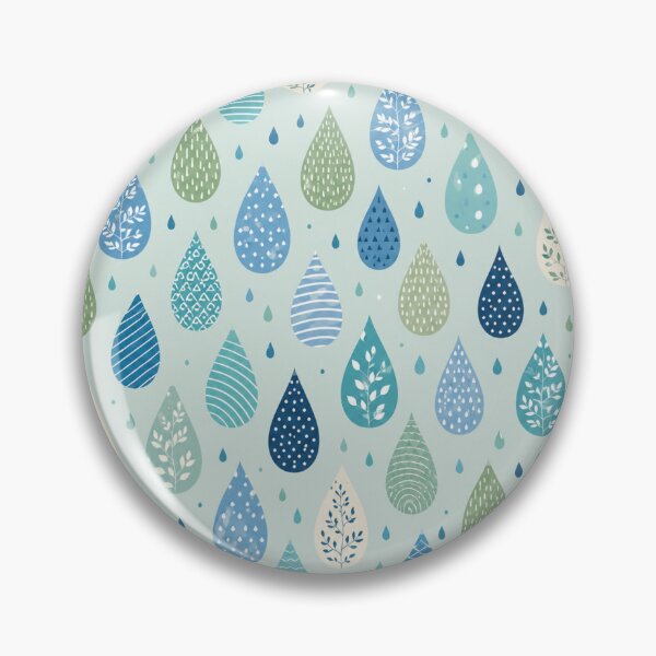 Item preview, Fresh Rain Raindrop Pattern designed and sold by Kooyana04.