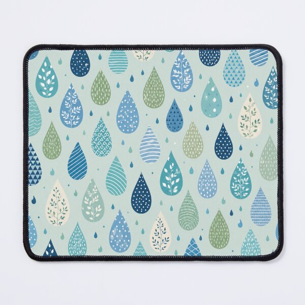 Item preview, Fresh Rain Raindrop Pattern designed and sold by Kooyana04.