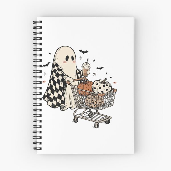 Item preview, Ghostly Pumpkin Cart Errand designed and sold by Tee Studio.